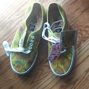 Vincent Van Gogh Sunflower Vans